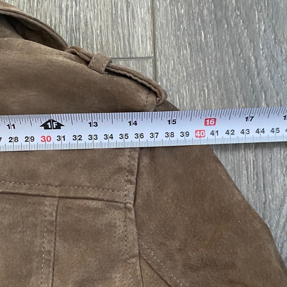 Blank NYC - Taupe Suede Leather Biker Jacket - Size XS - Picture 14 of 14